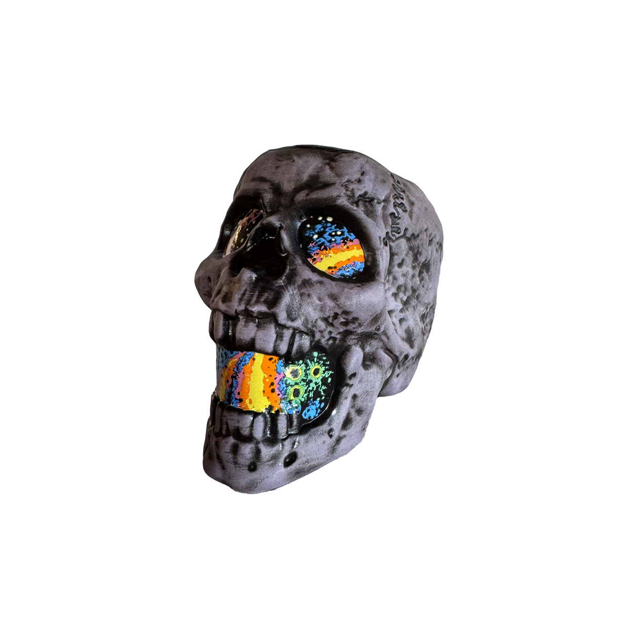 COSMIC SKULL MUG - STAR DUST PURPLE